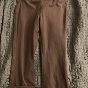 Beige Yoga Pants